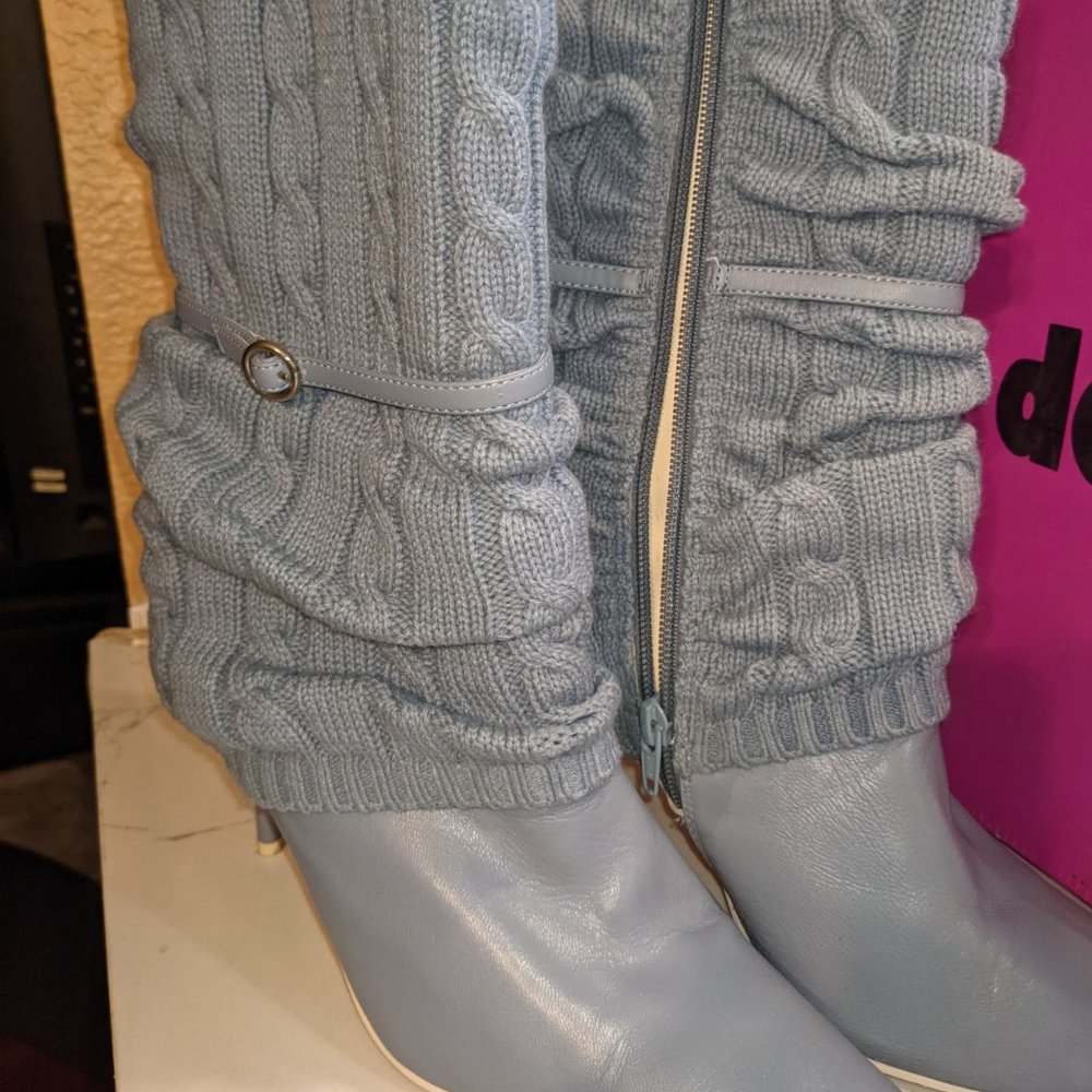 Dollhouse Boots with Legwarmers US Size 9